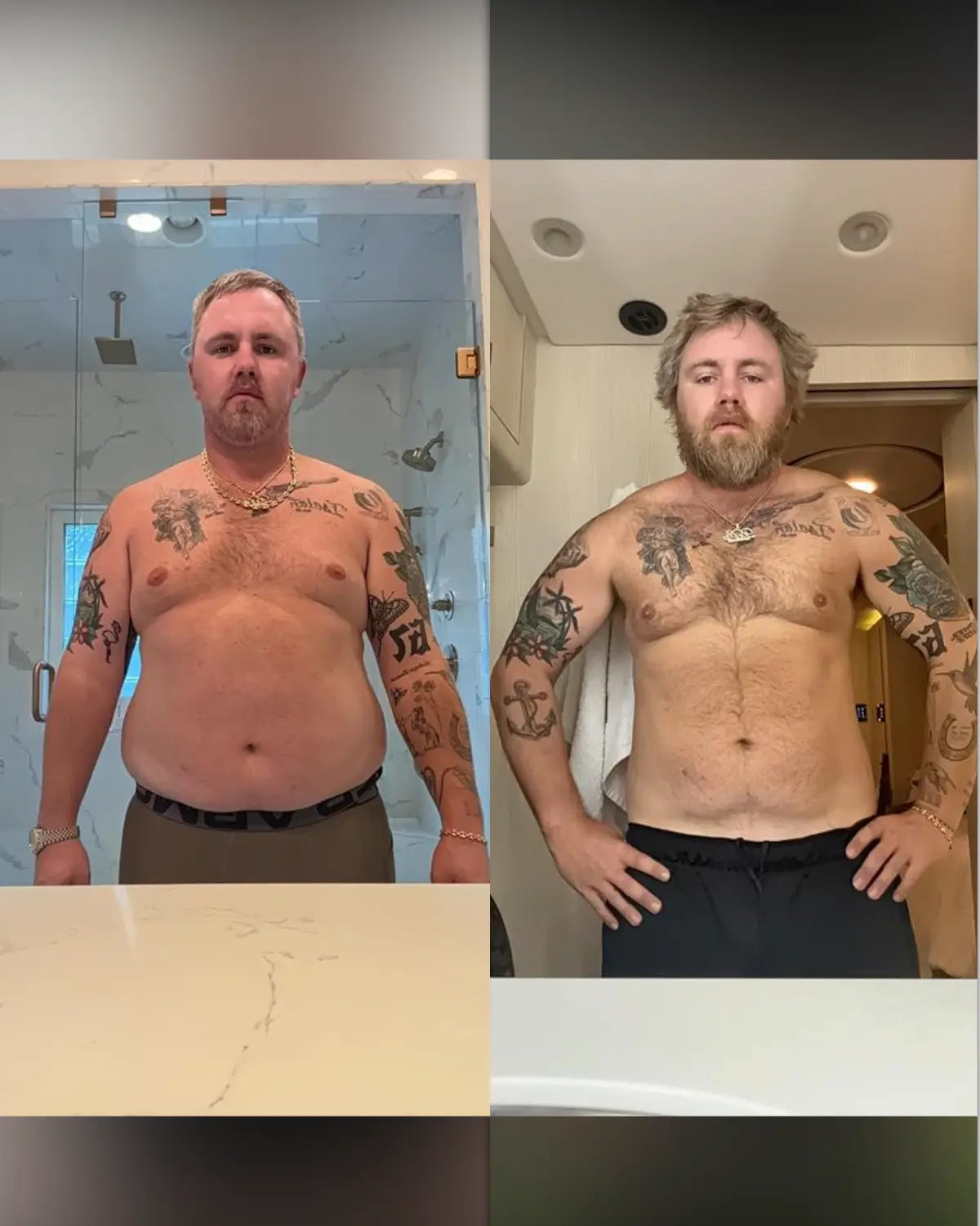 Ernest TNM Lifestyle 120-day transformation from 240 pounds to 200 pounds