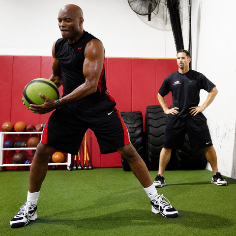 Todd coaching Anderson Silva