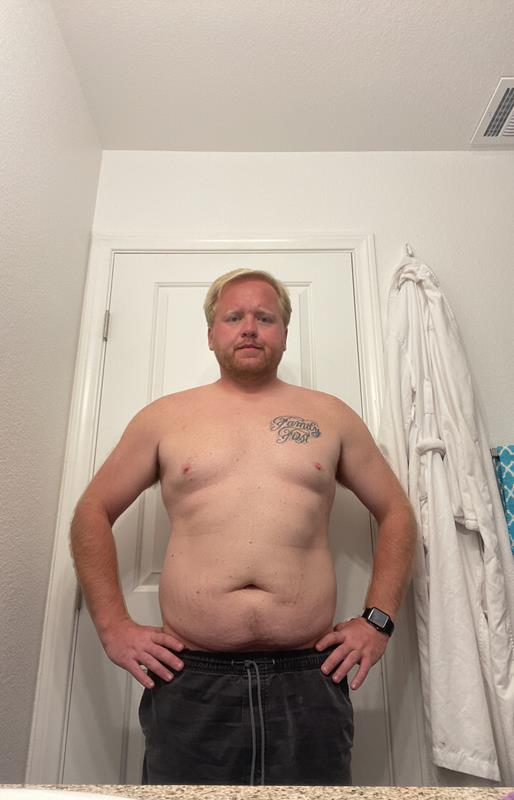 Brayden before transformation