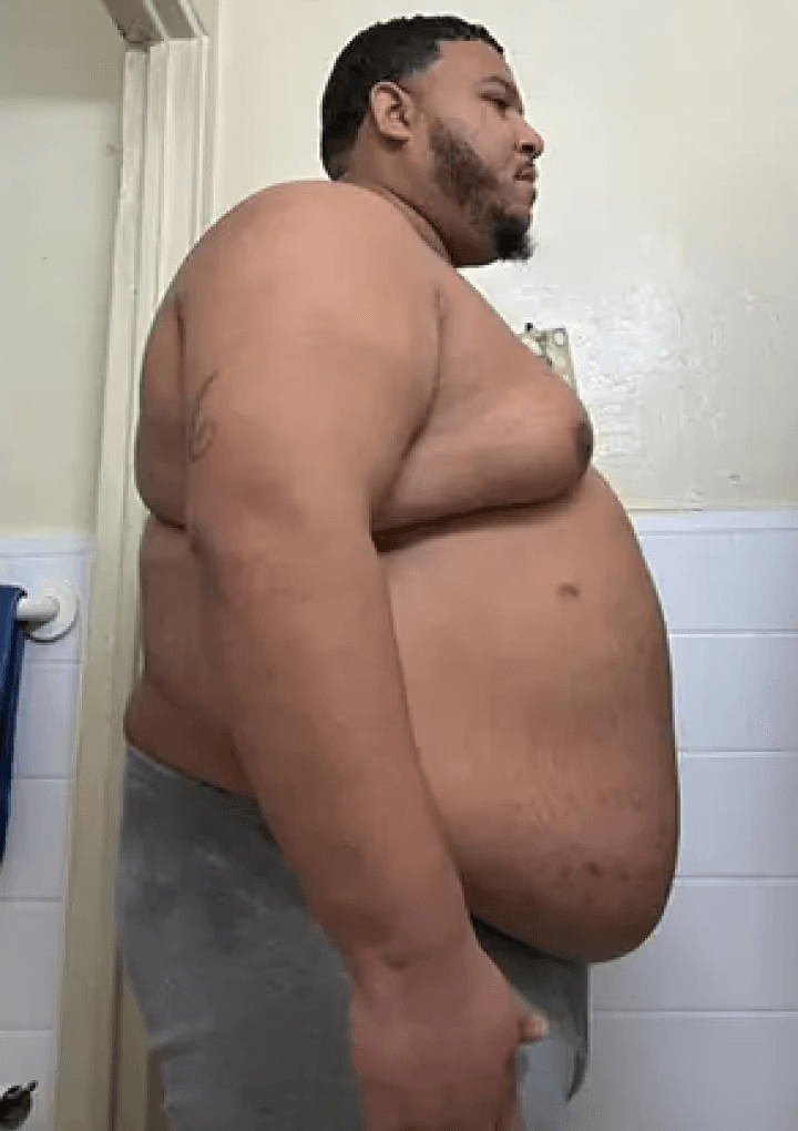 Mike before transformation