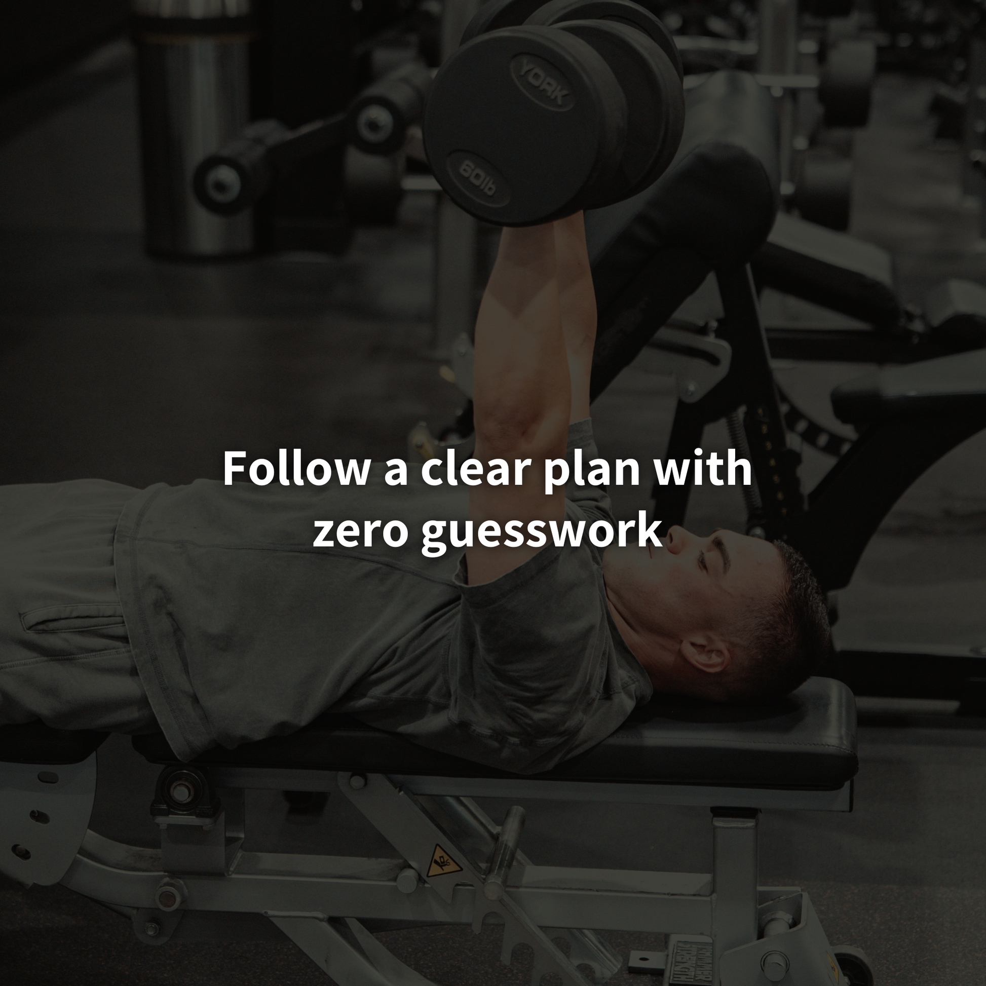 Athlete training independently while following a workout plan on a mobile fitness app